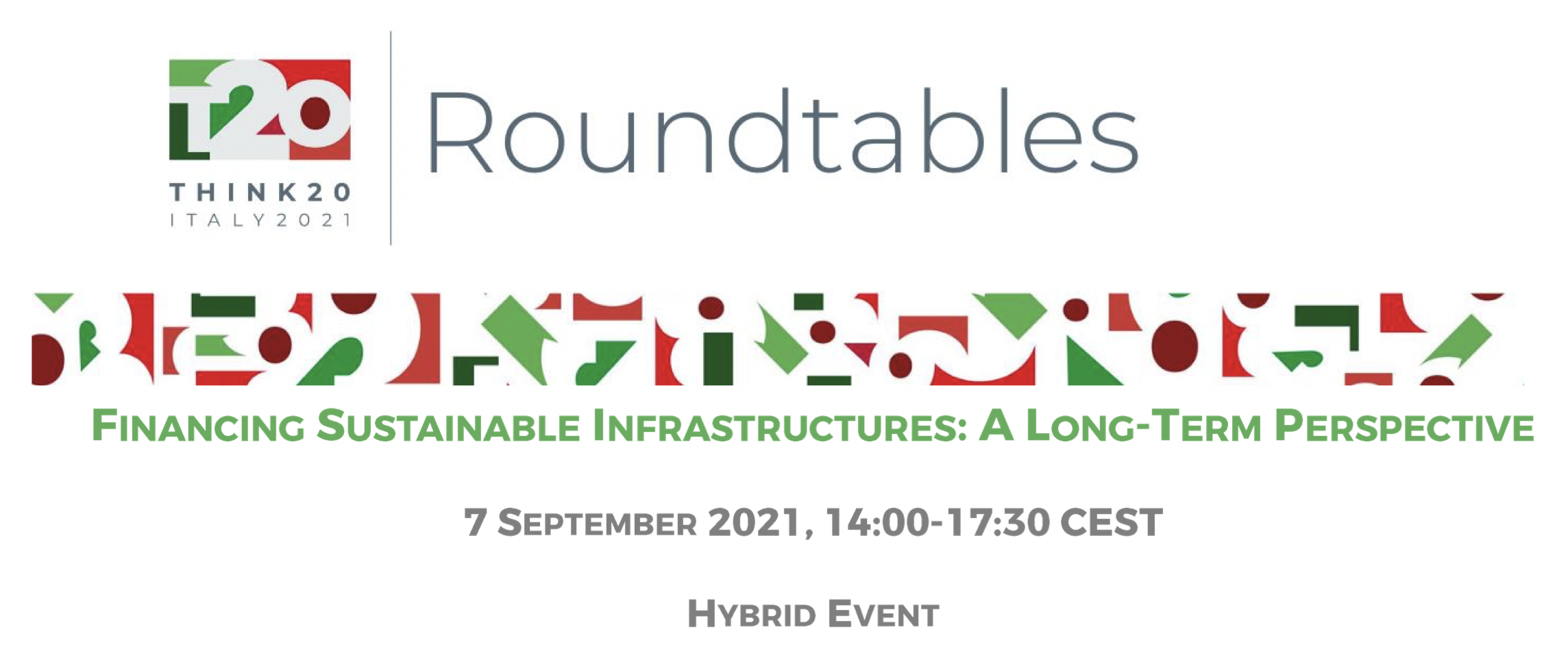 Financing Sustainable Infrastructures:&nbsp;A Long-Term Perspective